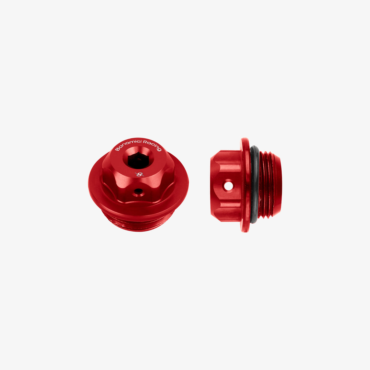 Aluminum oil cap for Ducati M22x1,5