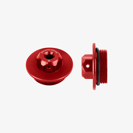 Bonamici Aluminum oil cap for Kawasaki M30x1,5 - RED - T002_RE