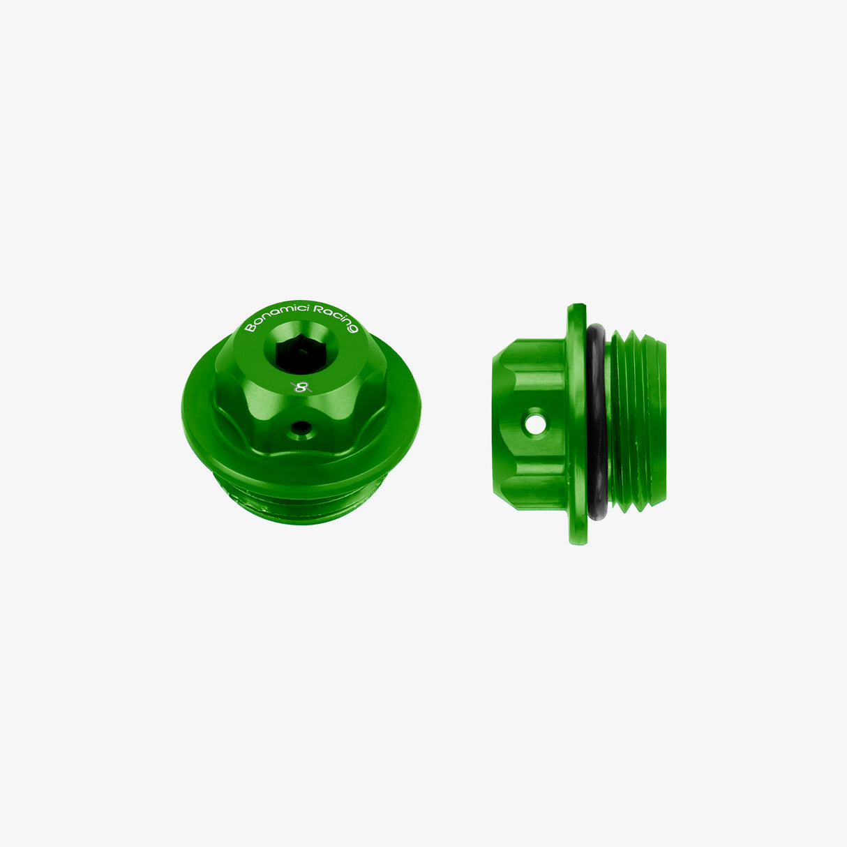 Aluminum oil cap for BMW M24x2
