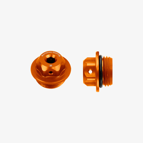 Bonamici Aluminum oil cap for BMW M24x2 - ORANGE - T004_OR