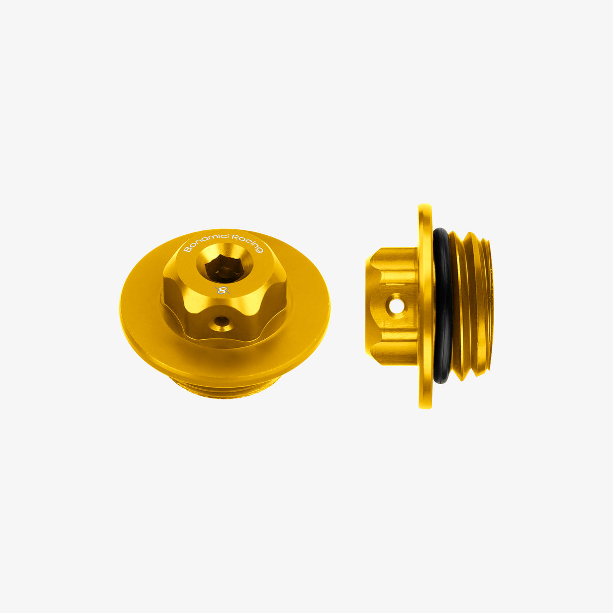 Aluminum oil cap for Yamaha M27x3