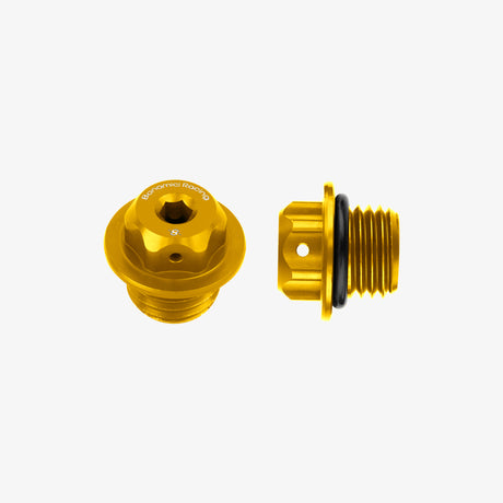 Bonamici Aluminum oil cap for Triumph Street Triple 765 R/RS - Speed Triple 1200 RS/RR M20x2,5 - GOLD - T009_GO