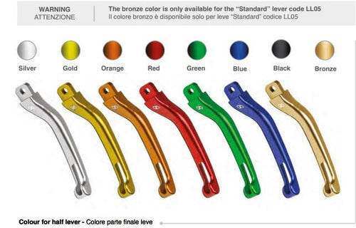 Aluminum half lever “Standard” (RH/LH)
