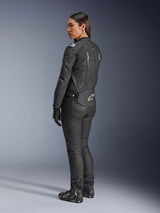 Alpinestars Dusk Motorjas Dames Zwart en wit, productfoto 1