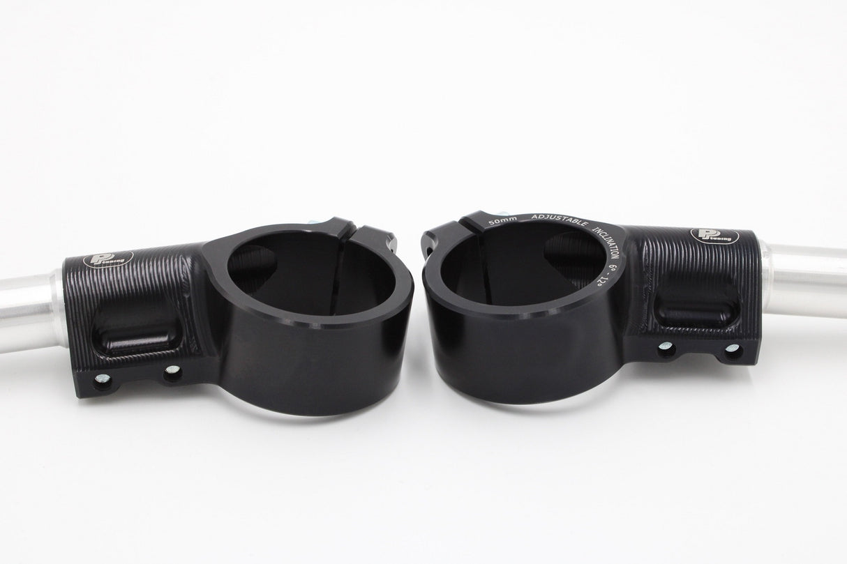 AGO 52mm Clip-Ons Handlebars met verstelbare greep