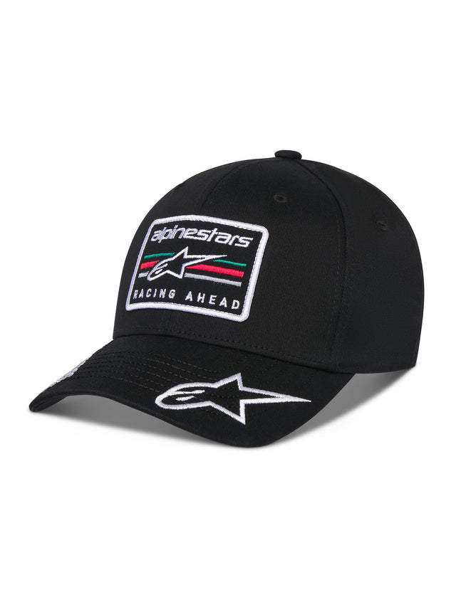 Alpinestars Surpass Flexfit Pet Zwart, productfoto 1