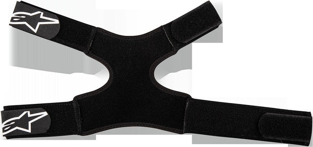 Alpinestars Tech en Fluid Kniebrace Strapkit Beschermingsonderdeel Zwart, productfoto 1