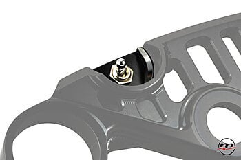 Melotti Racing Yamaha R1 07-21 R6 06-21 SWITCH + SUPPORT FOR RD TOP YOKE