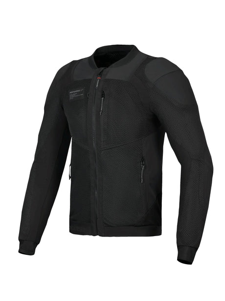 Alpinestars Troop-Air Pro Motorjas Zwart, productfoto 3