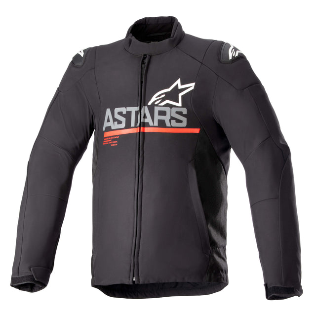 Alpinestars SMX Waterproof Motorjas Zwart en rood, productfoto 1