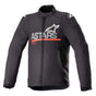 Alpinestars SMX Waterproof Motorjas Zwart en rood, productfoto 1