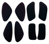 Alpinestars BNS Padding 6 en 10 mm Beschermingsonderdeel Zwart, productfoto 2