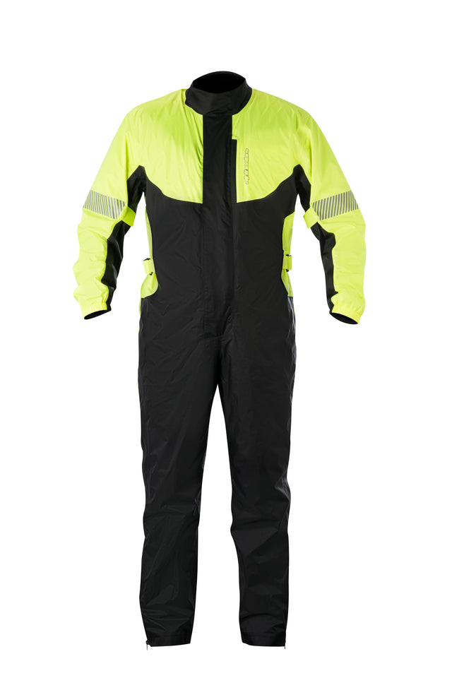 Alpinestars Hurricane Regenpak Geel en zwart, productfoto 1