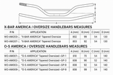 X-Bar America Oversize stuur