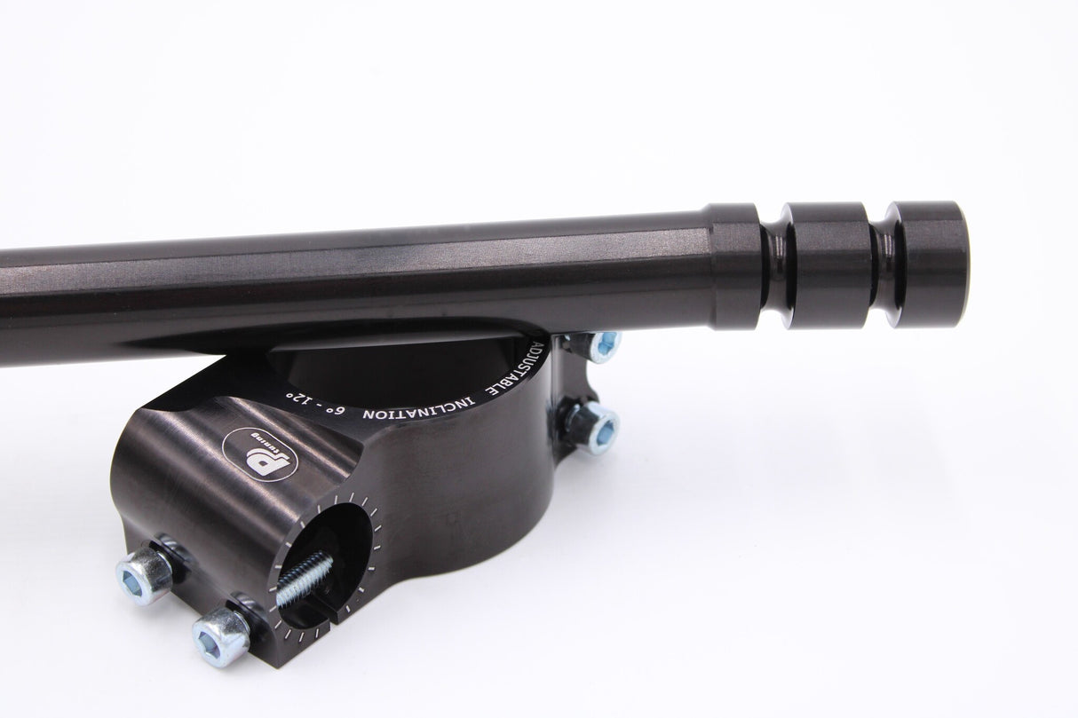 Clip-Ons Handlebars 55mm Type Verstelbaar Zwart Geanodiseerd