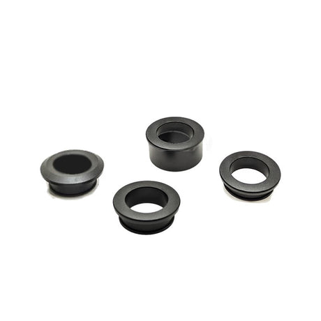 Accessori Italy CNC Wielbuskit (voor en achter) Zwart Wheel Spacer Honda CBR 1000 RR 08-16 4pcs - AIWSP1007