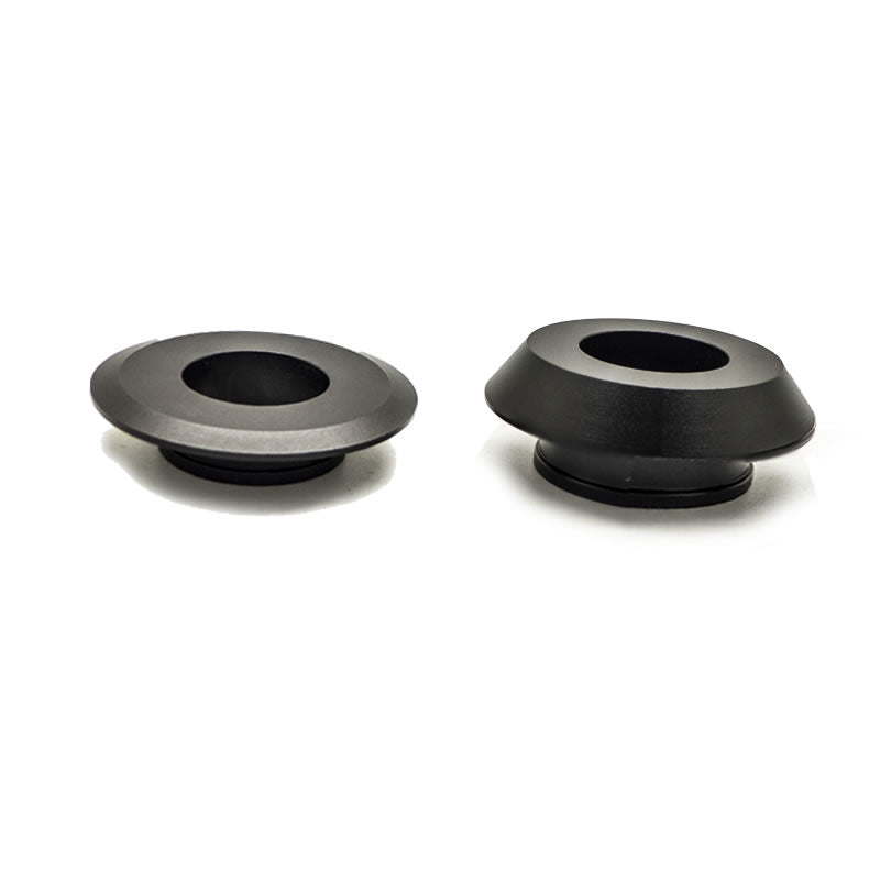 CNC Wielbuskit (achterwiel) Zwart BMW S1000RR 09-11, 2pcs