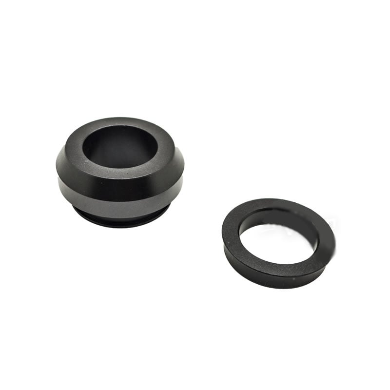 CNC Wielbuskit (voor) Zwart Ducati 899 959 1199 1299 Panigale 2 pcs