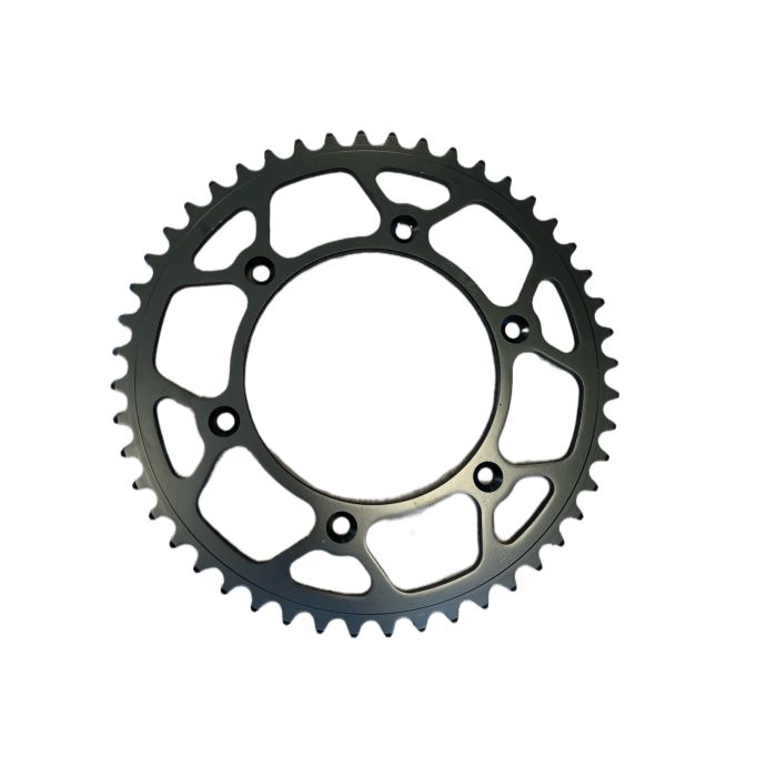 TMV Racing stalen achtertandwiel, geschikt voor SX+F vanaf 1990.