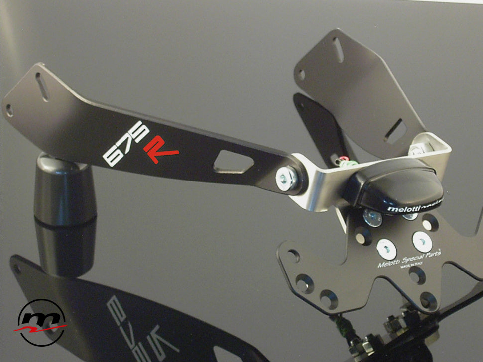 nummerplaathouder voor de Daytona 675R