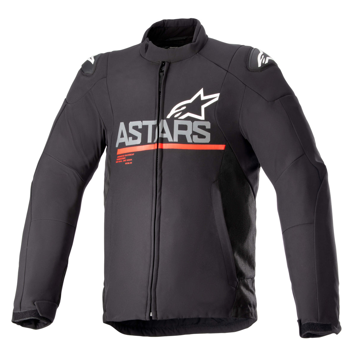 Alpinestars SMX Waterproof Motorjas Zwart en rood, productfoto 2