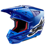 Alpinestars S-M5 Corp Crosshelm Blauw, productfoto 1