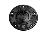 Bonamici Aluminum tank cap for Suzuki GSX-R 600-750-1000 04> - GSX-S 750-1000 15-21 - GSX-8S/8R - FC080_BK