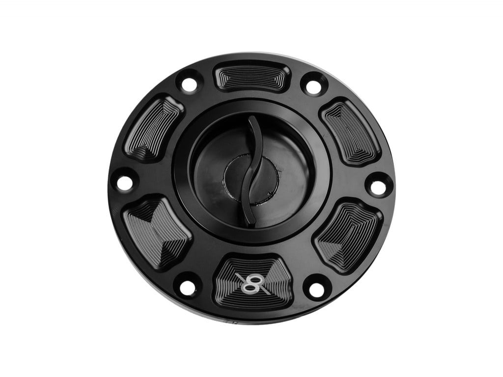 aluminium tankdop met snelsluiting  Triumph Daytona 06-17 - Street Triple 06-23 - Speed Triple 11-20
