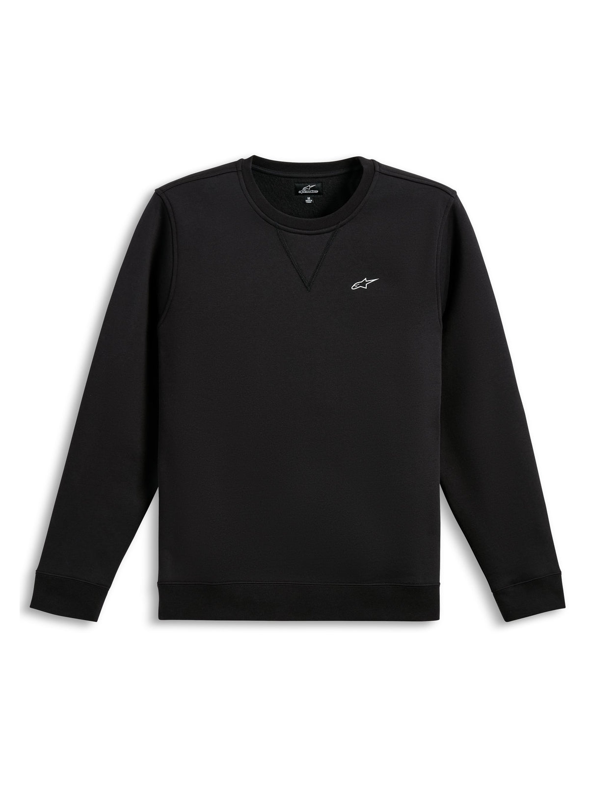Alpinestars Fleece Positive Crew Hoodie Zwart, productfoto 1