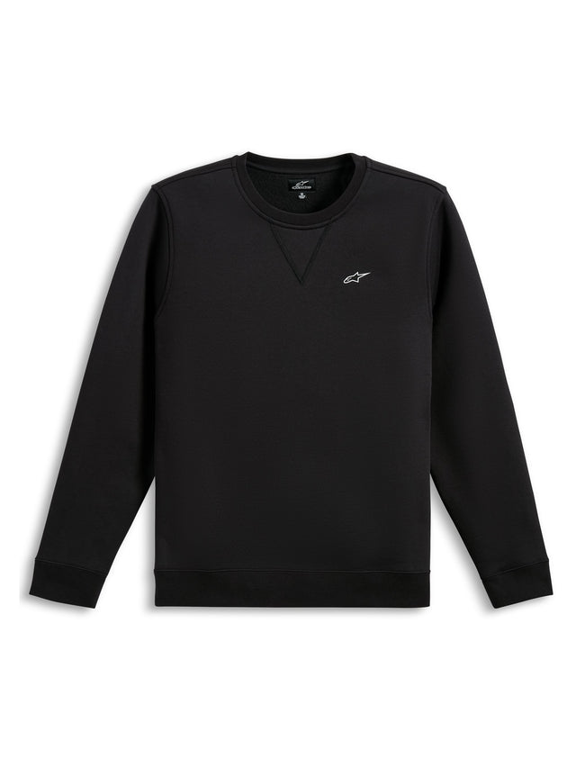 Alpinestars Fleece Positive Crew Hoodie Zwart, productfoto 1