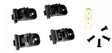 Alpinestars Tech 10, 8, 7, 6, 3 en 2 Gespbasis Laarsonderdeel Zwart, productfoto 1