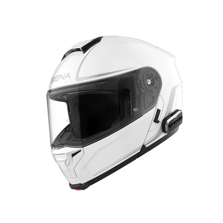 Sena Outrush 2 Helm Wit, motorhelm van Sena, productfoto 1
