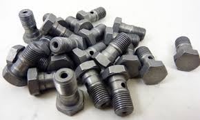 Banjo Fitting M10x1 for bleed screw gold