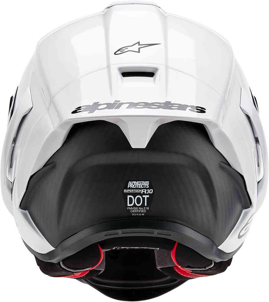 Supertech R10 racehelm Carbon Wit