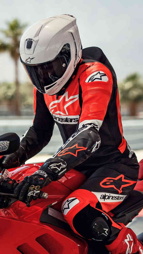 Supertech R10 racehelm Carbon Wit