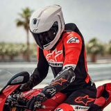 Supertech R10 racehelm Carbon Wit