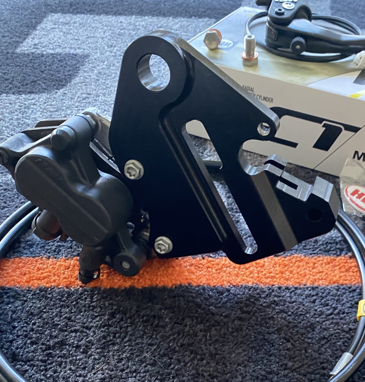 Supermoto lefthand brake kit KTM Husqvarna Husaberg