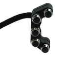Aluminium 5 Knops Handlebar Switch Stuurschakelaar Zwart Racing