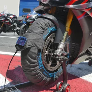 INTERGRALE'' bandenwarmers instelbaar met verwarming van de velg