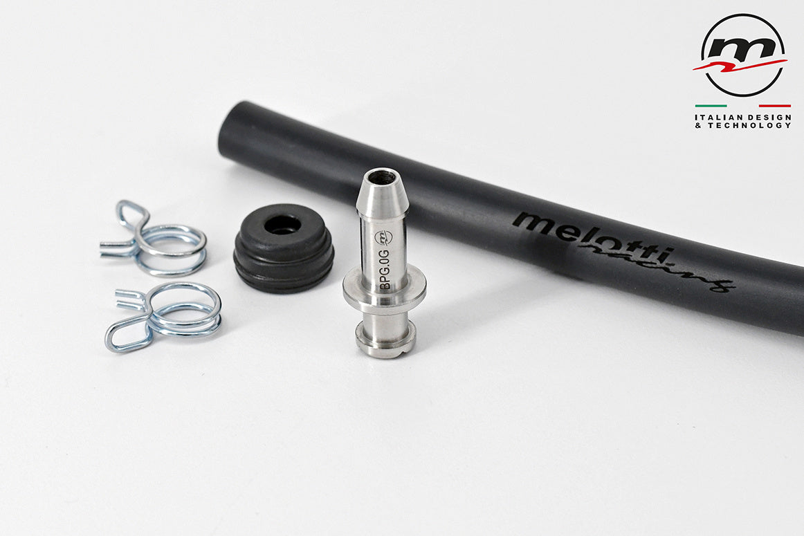 STAINLESS STEEL CONNECTION FITTING KIT FOR RACING BRAKE AND CLUTCH MASTER CYLINDERS