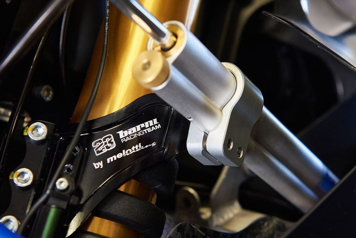 Ducati V4 18-20 OHLINS SIDE MOUNT STEERING BRACKET SET