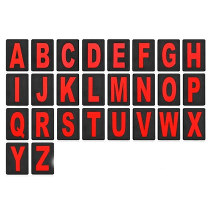 pitbord letters 26 delige set