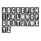 pitbord letters 26 delige set