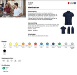 IHRO Polo Clique Manhattan Navy Blue