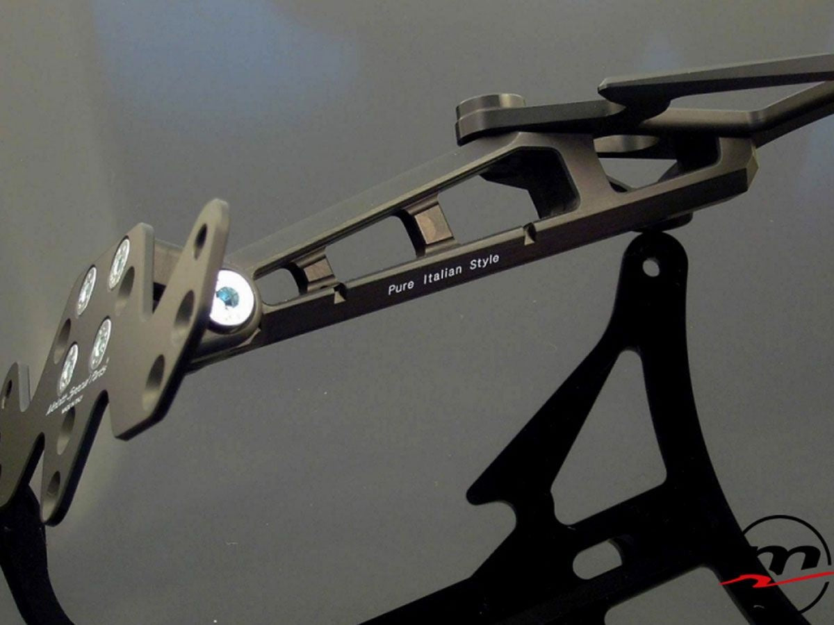 MV F4 10-12 NUMBERPLATE HOLDER   BLACK
