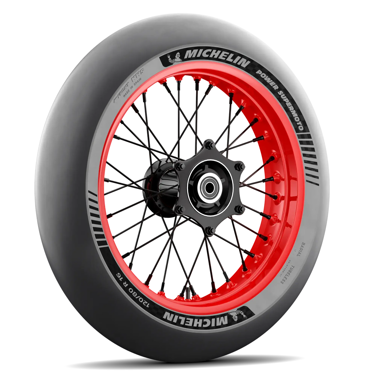 Michelin Power Supermoto Slick 120/80-16 TL Fr