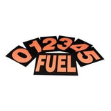 pitbord nummers  36 delige set groot
