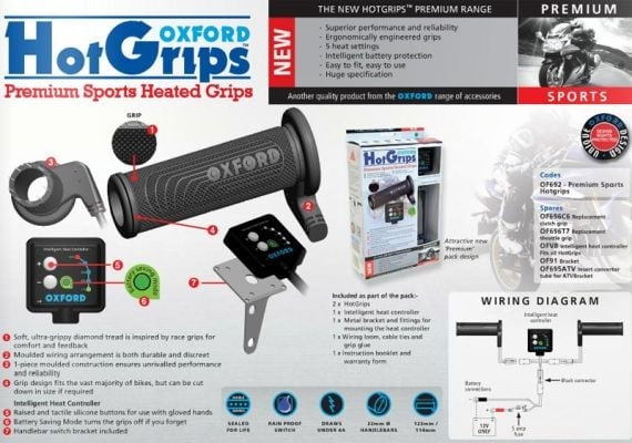 Hot Grips Premium Sport handvatverwarming