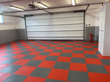 PVC Vloertegel voor werplaats of pitbox inrichting