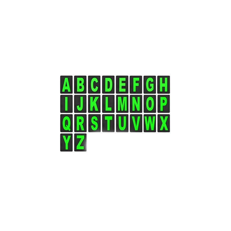 Pitbord GP Zwart met 36 nummers set